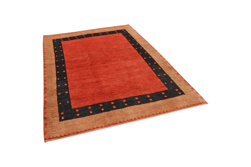 Rizbaf · Handgeknüpft – Rot, 160x125 cm