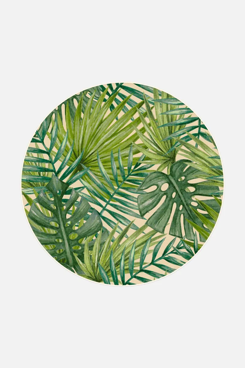 Outdoor Palme Natur Teppich