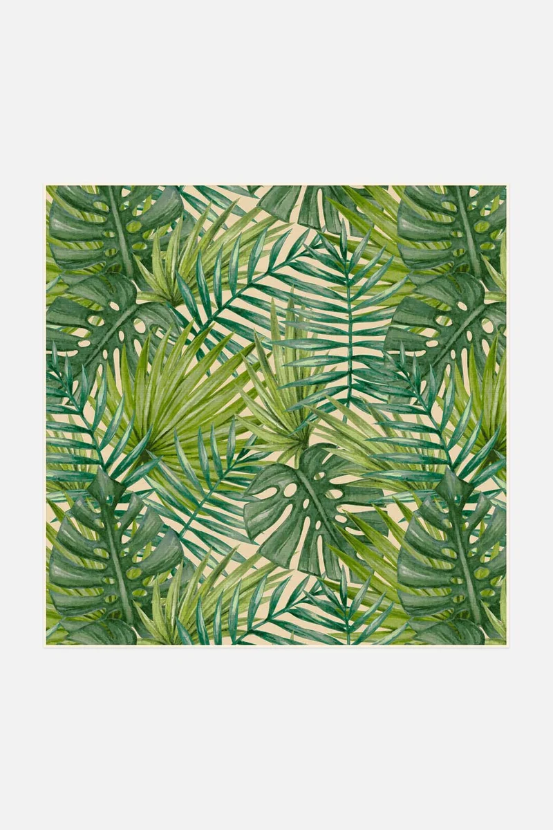 Outdoor Palme Natur Teppich