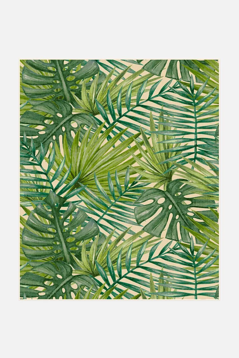 Outdoor Palme Natur Teppich