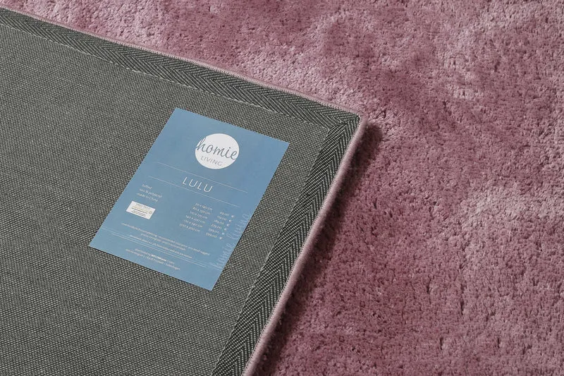 Teppich Flieder Violett Hochflor B-Ware "Lulu" Homie Living