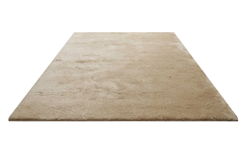 Teppich Creme Beige Hochflor B-Ware "Lulu" Homie Living