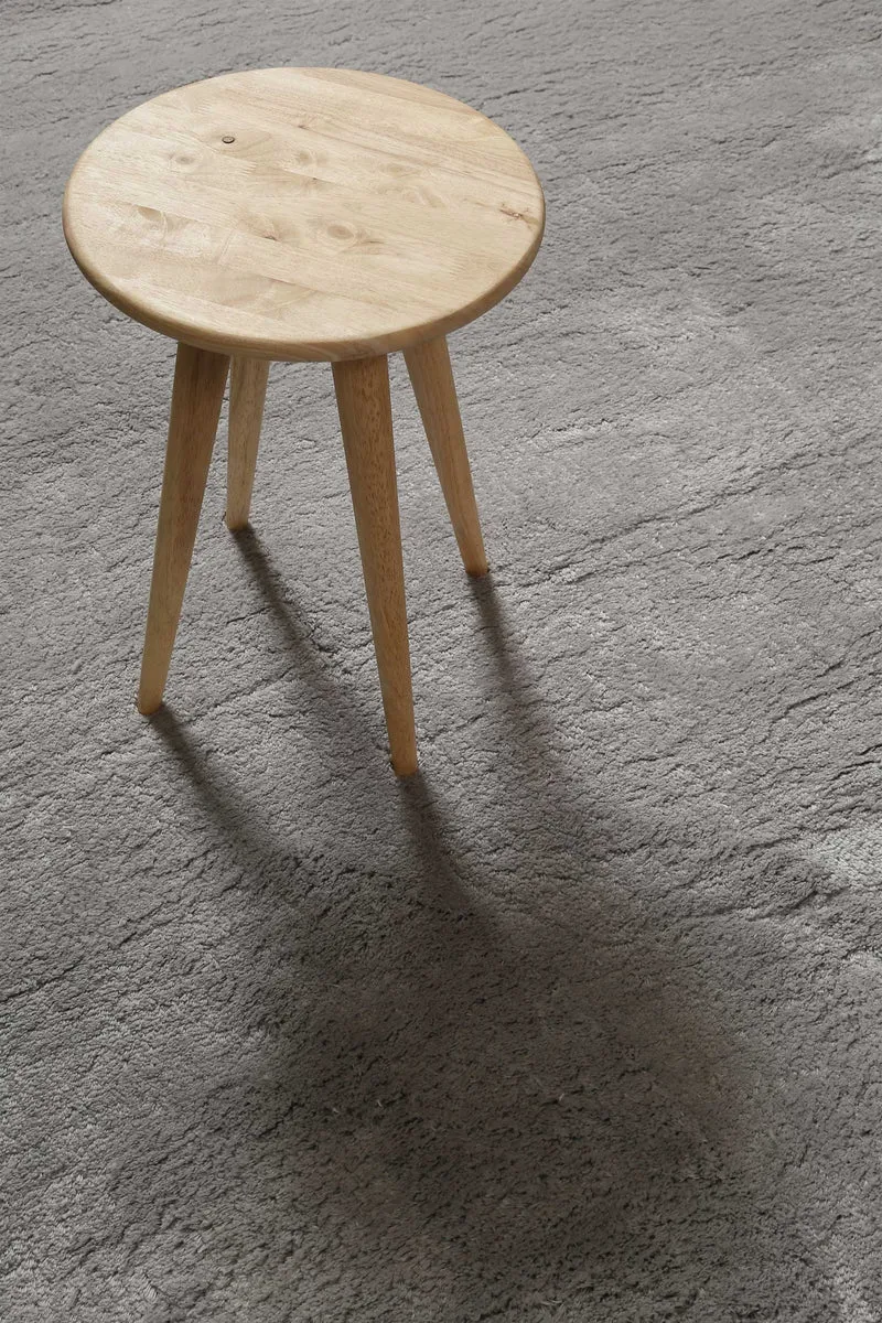Teppich Hellgrau Hochflor B-Ware "Lulu" Homie Living