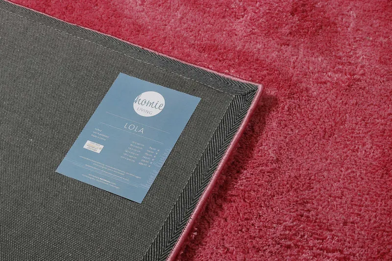 Teppich Pink Hochflor B-Ware "Lola" Homie Living