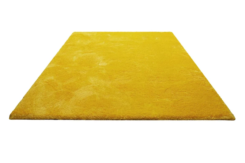 Teppich Gelb Hochflor B-Ware "Lola" Homie Living