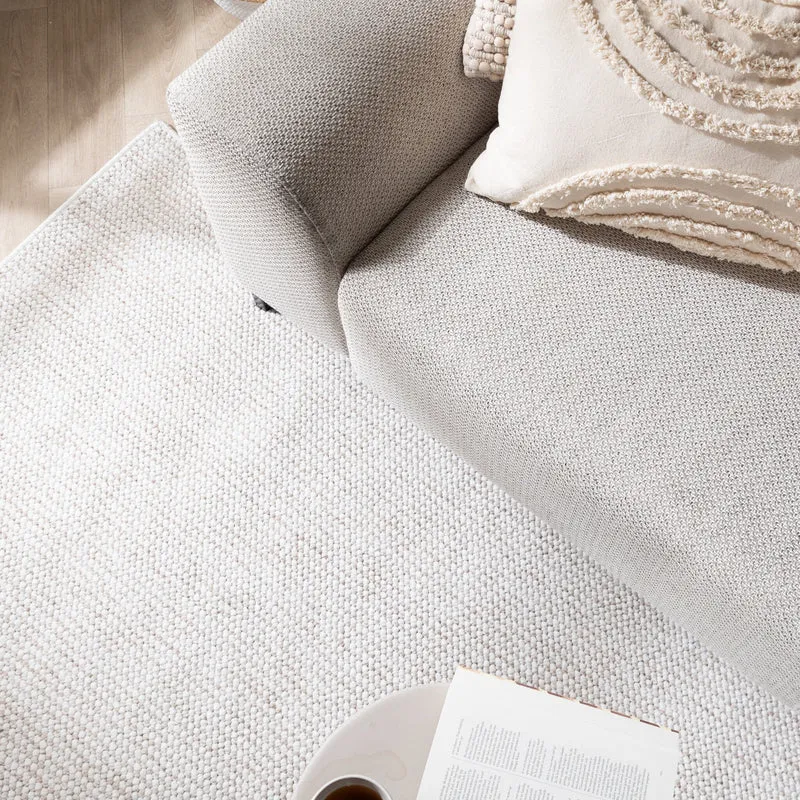 Kurzflor Teppich - Lykke Creme