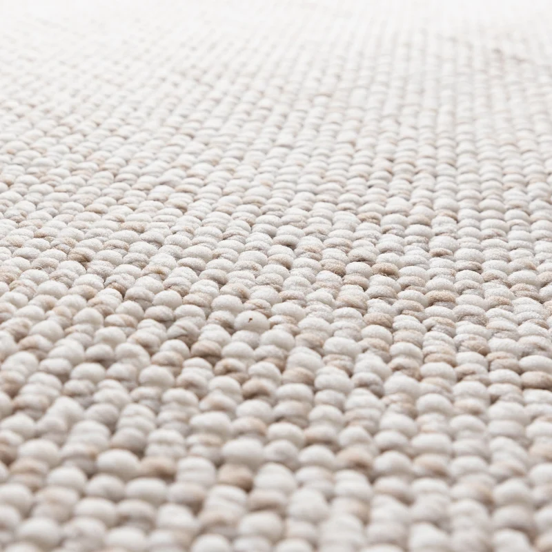 Kurzflor Teppich - Lykke Creme