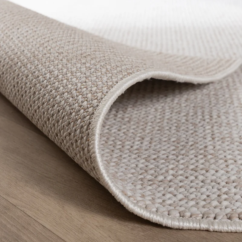 Kurzflor Teppich - Lykke Creme