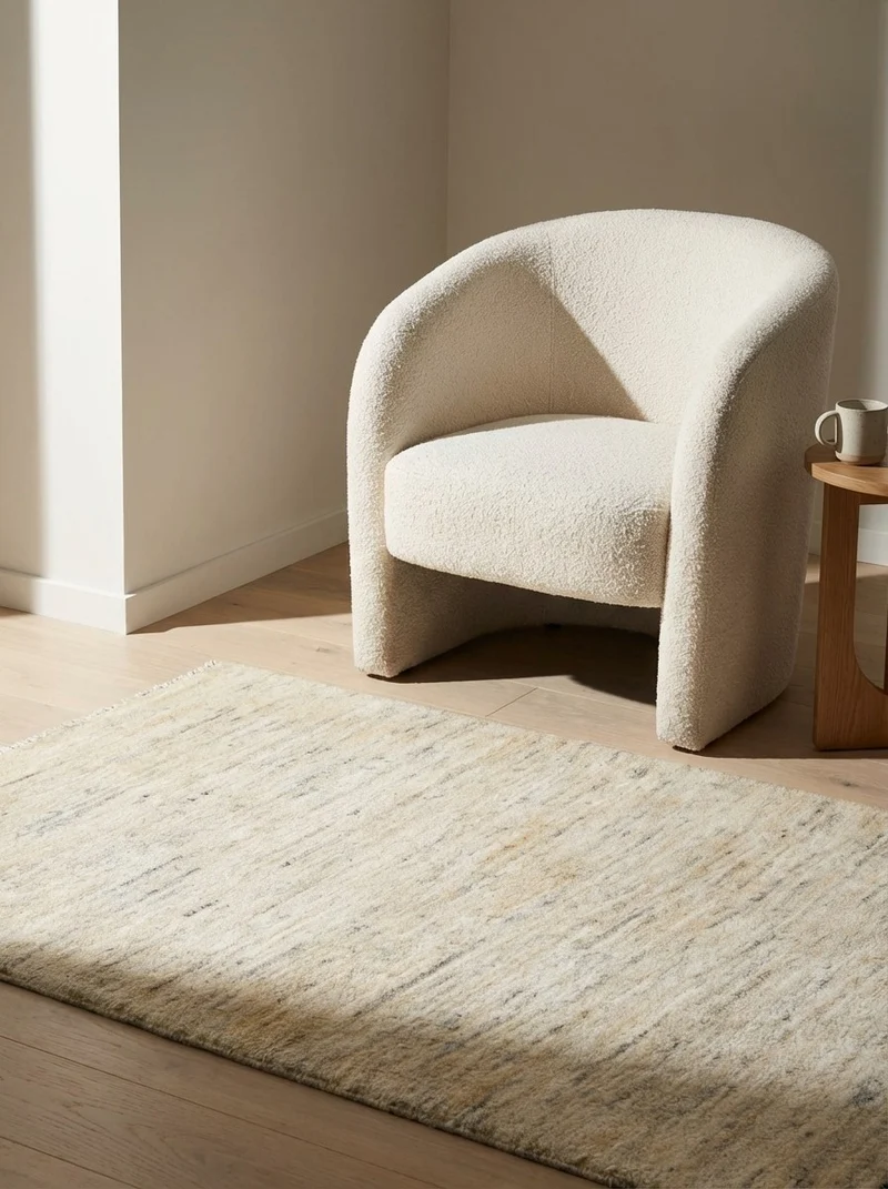 Gabbeh · Handgeknüpft – Beige, 127x84 cm