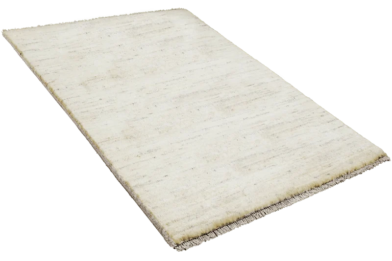 Gabbeh · Handgeknüpft – Beige, 127x84 cm