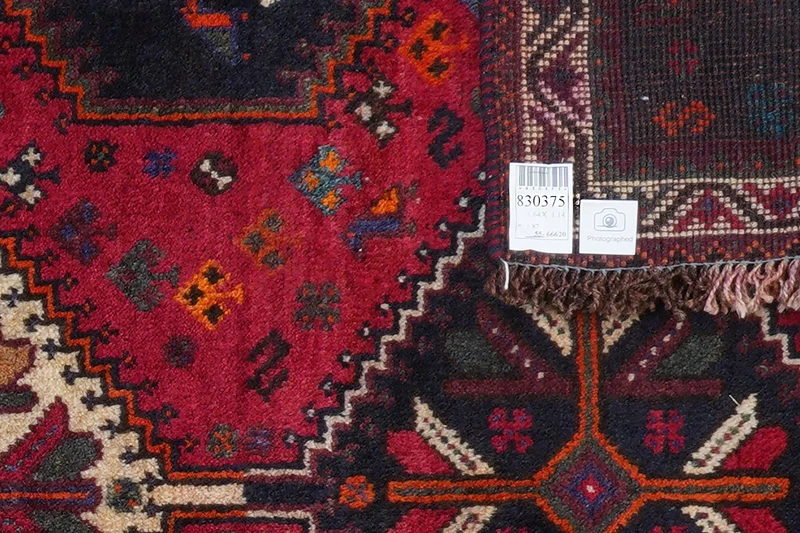 Gashgai · Handgeknüpft – Rot, 164x114 cm
