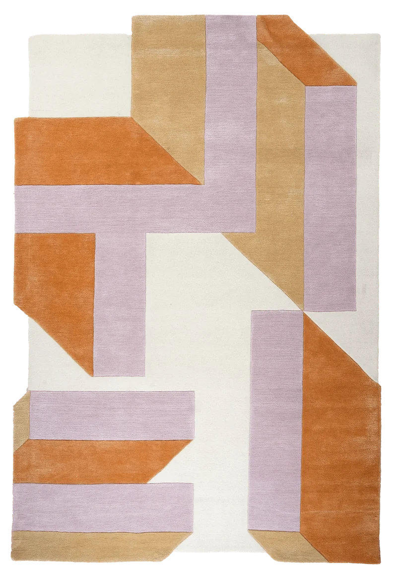 Milo · Handgetuftet – Violett, 240x170 cm