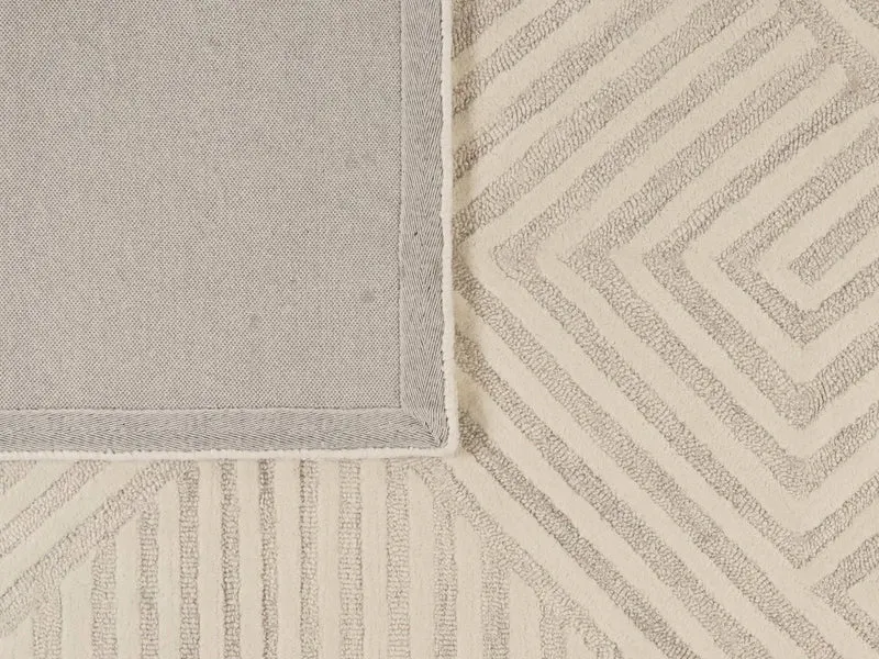 Maze · Handgetuftet – Beige, 240x170 cm