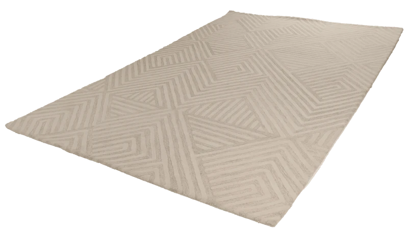 Maze · Handgetuftet – Beige, 240x170 cm