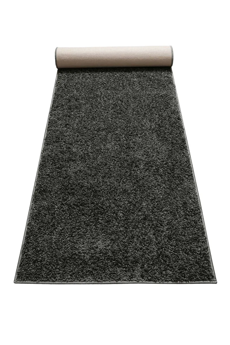 Teppich Anthrazit Hochflor "Greta" WECONhome Basics