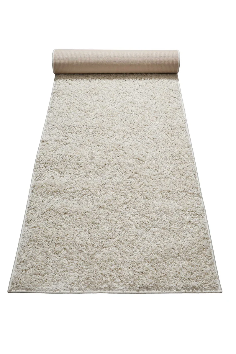 Teppich Creme Weiß Hochflor "Greta" WECONhome Basics