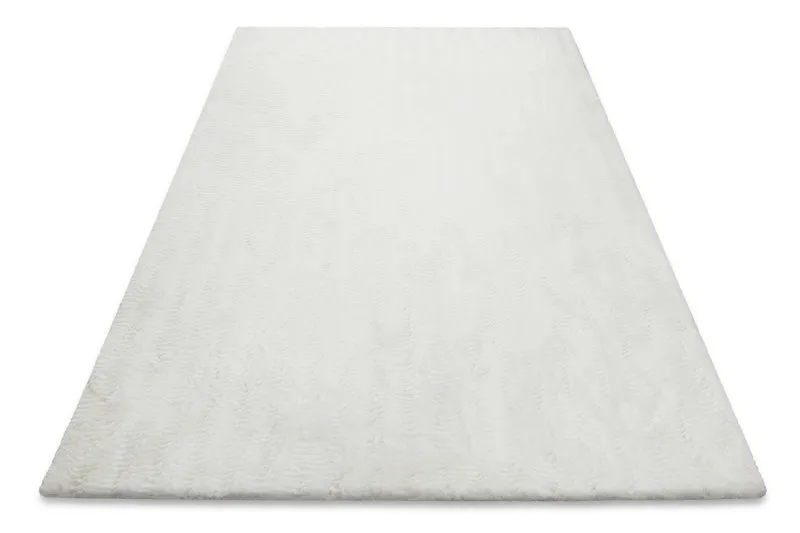 Esprit Teppich Weiß und sehr flauschig Hochflor "Alice Beach"