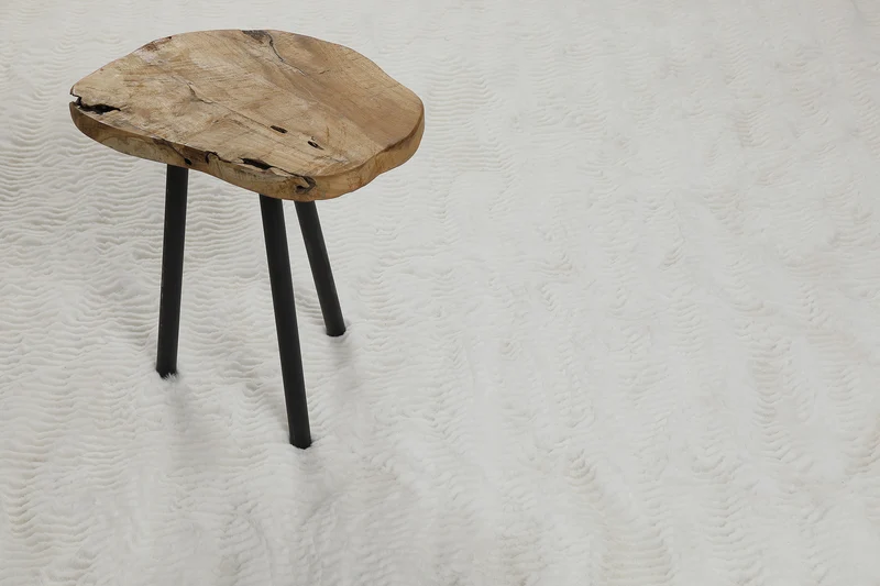 Esprit Teppich Weiß und sehr flauschig Hochflor "Alice Beach"