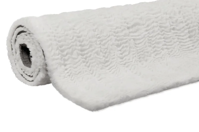 Esprit Teppich Weiß und sehr flauschig Hochflor "Alice Beach"