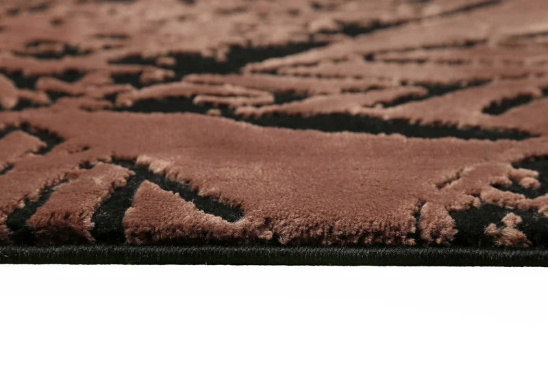 Esprit Kurzflor Teppich Cognac Braun "Inga"
