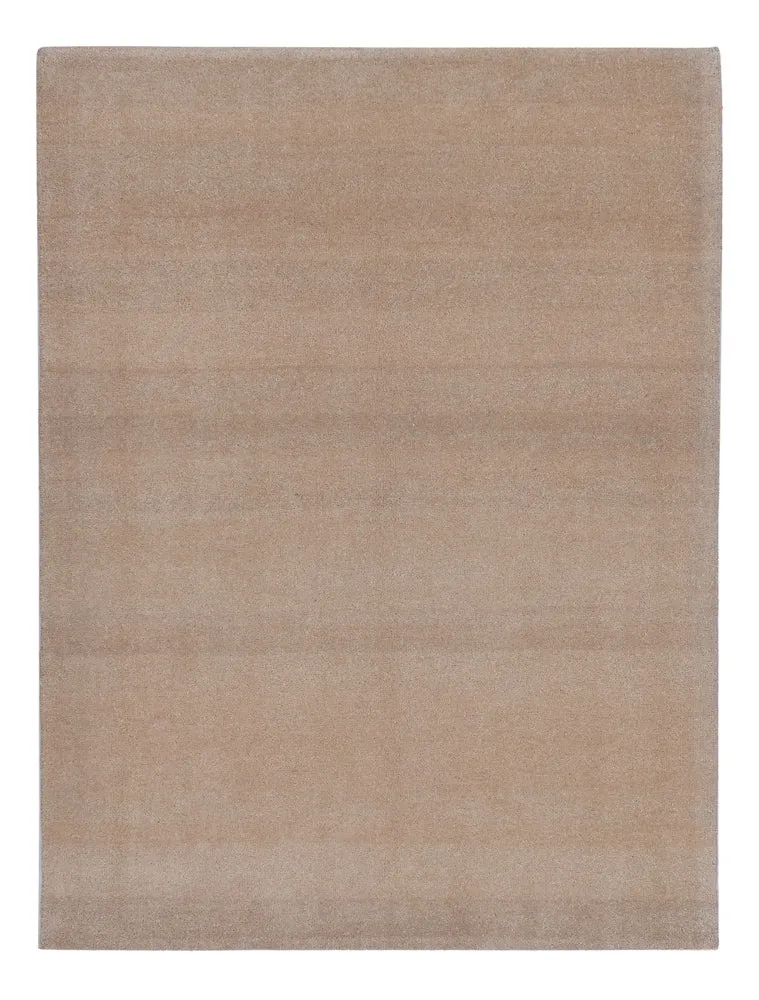 Perser Gabbeh Teppich 145x198cm - Wollteppich - beige