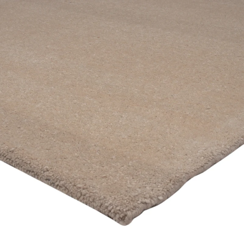 Perser Gabbeh Teppich 145x198cm - Wollteppich - beige