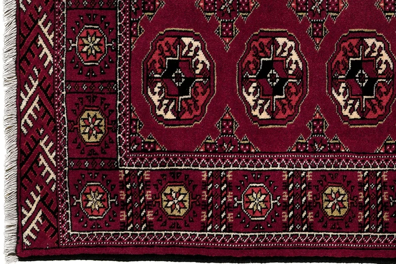 Turkman · Handgeknüpft – Rot, 145x101 cm