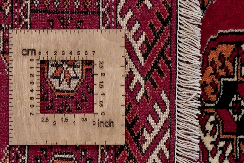 Turkman · Handgeknüpft – Rot, 145x101 cm
