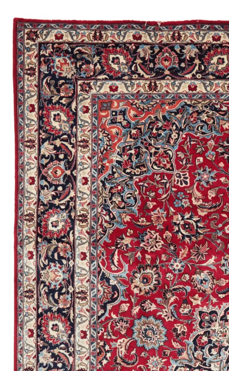 Mashad · Handgeknüpft – Rot, 338x247 cm