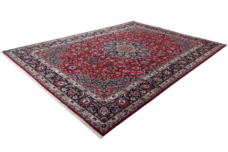 Mashad · Handgeknüpft – Rot, 338x247 cm