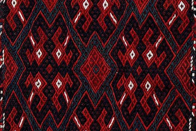 Tasche · Handgefertigt – Bunt, 42x96 cm