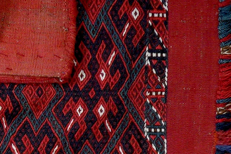 Tasche · Handgefertigt – Bunt, 42x96 cm