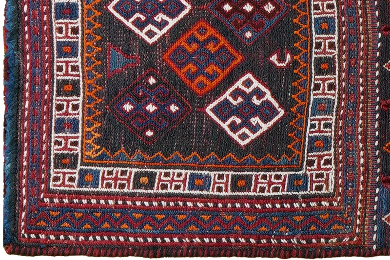 Khorjin · Handgefertigt – Bunt, 80x58 cm
