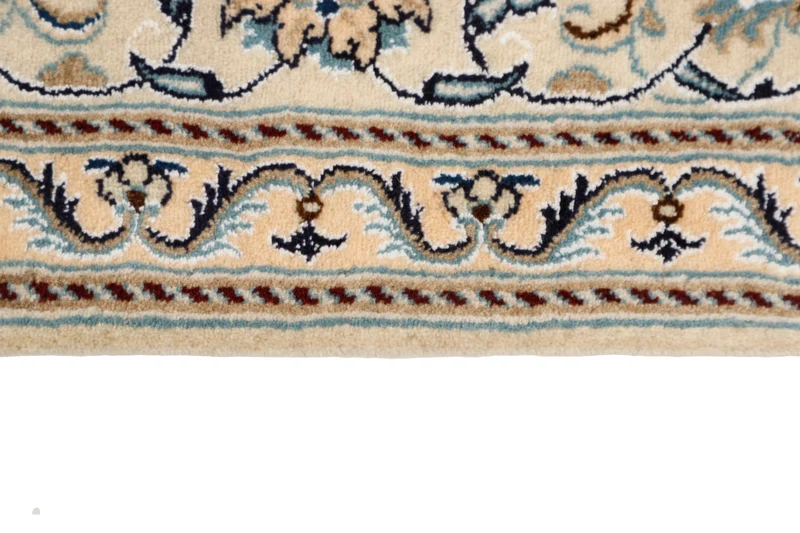 MY-RUG Teppich "Nain Kashmar" Medaillon-Design, Handgeknüpft