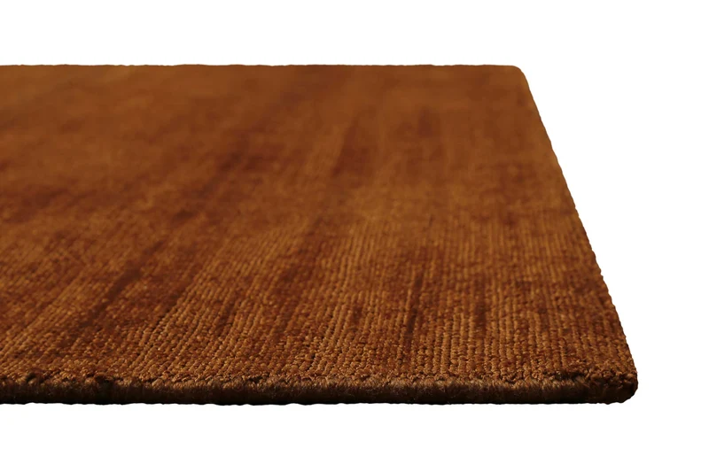 Teppich Terracotta Braun Kurzflor "Miramonti" Homie Living