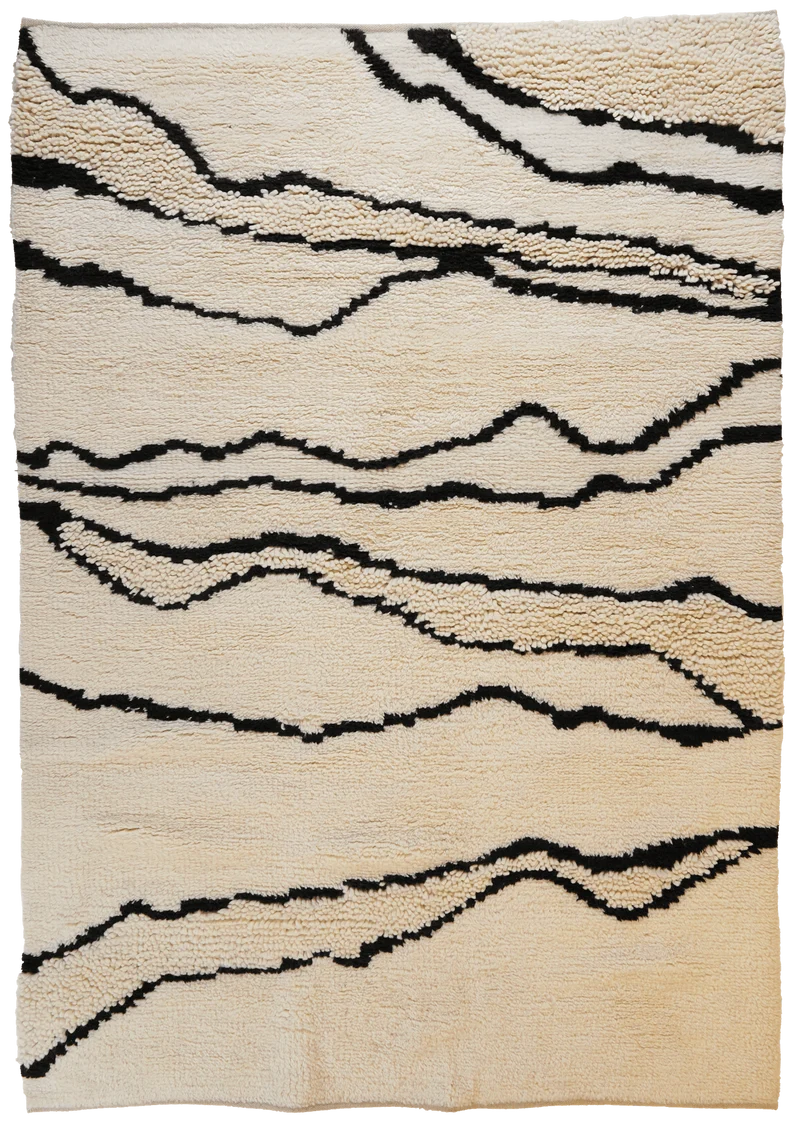 Morrocan Mirage · Handgetuftet – Beige, 240x170 cm