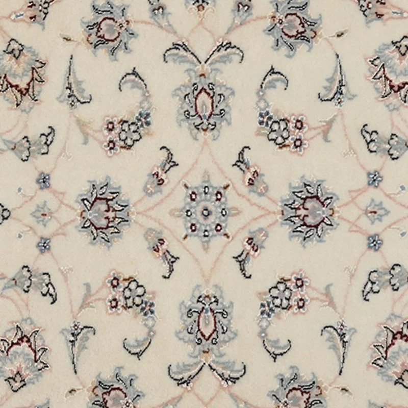 Nain 9La · Handgeknüpft – Beige, 109x83 cm