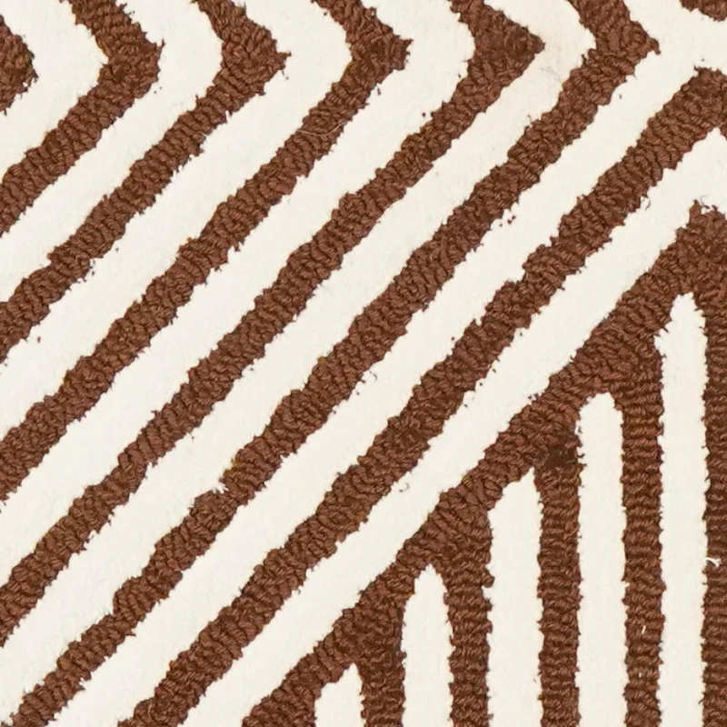 Maze · Handgetuftet – Braun, 120x180 cm