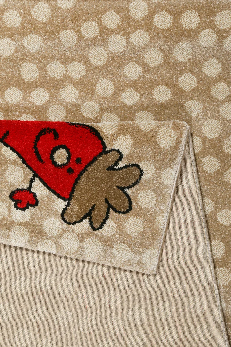 Sigikid Kinderteppich Beige Sand "Rainbow Rabbit"