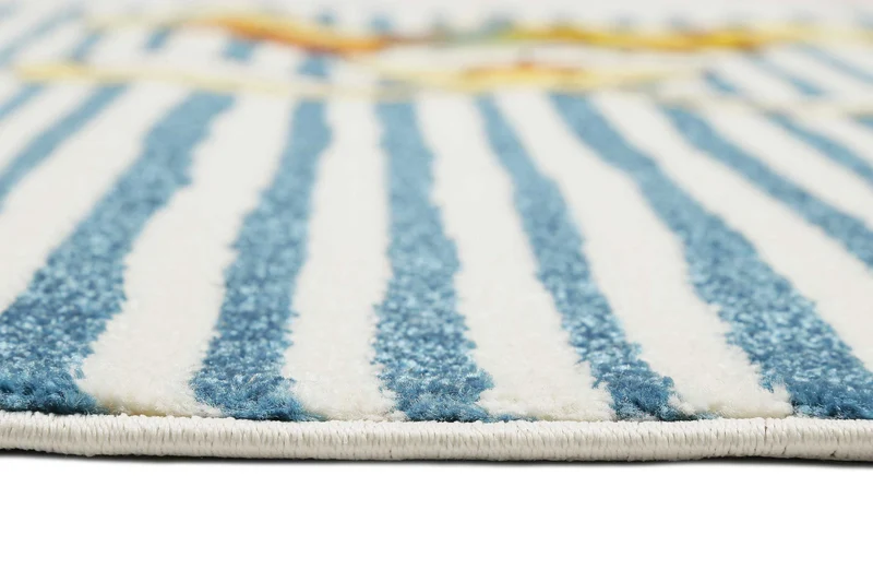 Sigikid Kinderteppich Blau "Semmel Bunny"