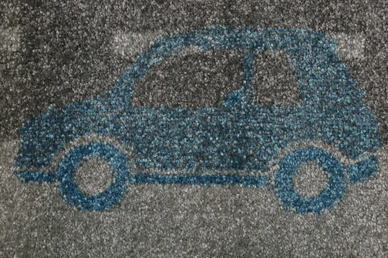 Sigikid Kinderteppich Bunt "Traffic"