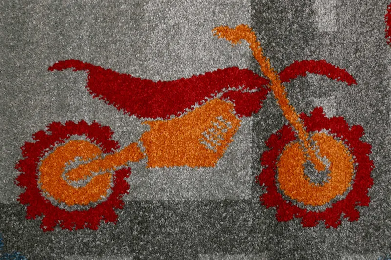 Sigikid Kinderteppich Bunt "Traffic"