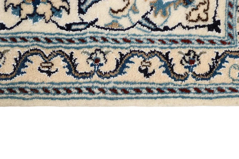 MY-RUG Teppich "Nain Kashmar" Medaillon-Design, Handgeknüpft