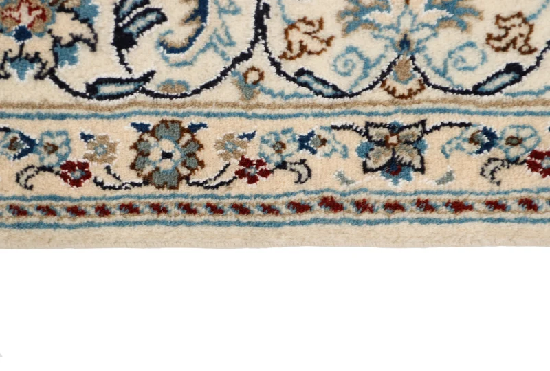 MY-RUG Teppich "Nain Kashmar" Medaillon-Design, Handgeknüpft