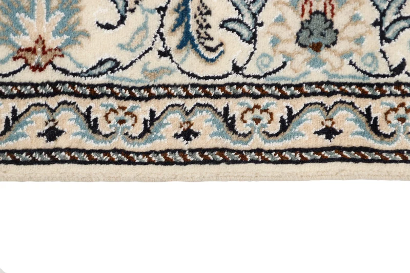 MY-RUG Teppich "Nain Kashmar" Medaillon-Design, Handgeknüpft