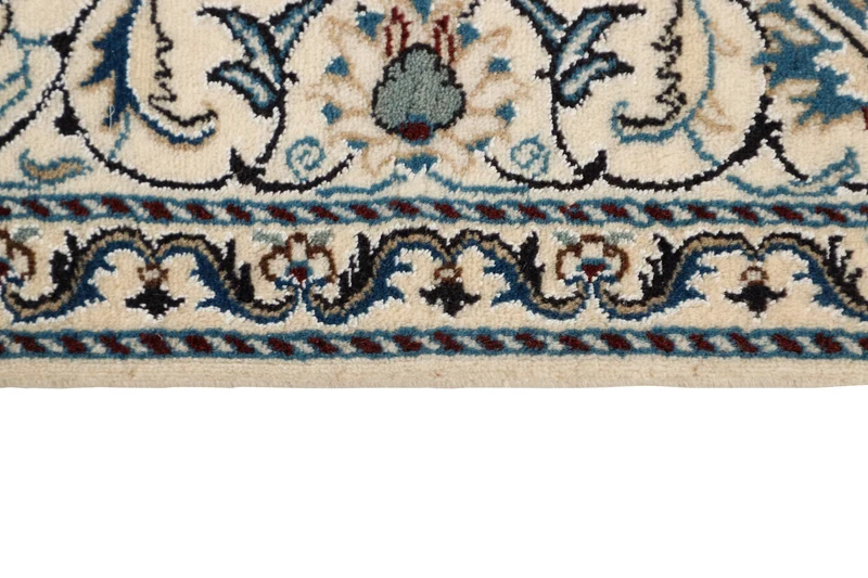 MY-RUG Teppich "Nain Kashmar" Medaillon-Design, Handgeknüpft