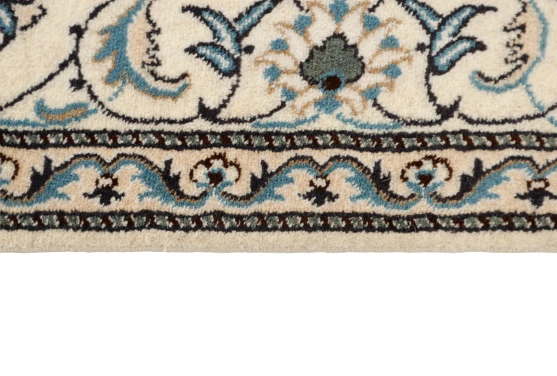 MY-RUG Teppich "Nain Kashmar" Medaillon-Design, Handgeknüpft