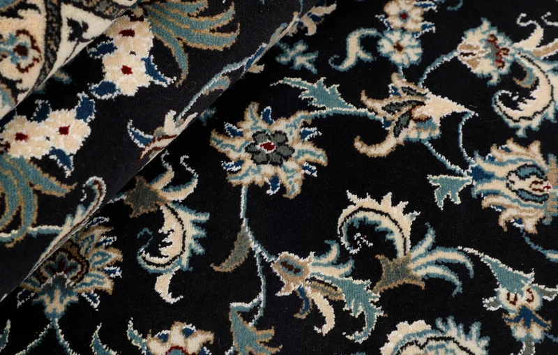 MY-RUG Teppich "Nain Kashmar" Medaillon-Design, Handgeknüpft