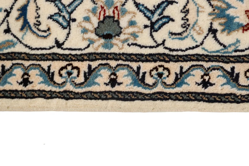 MY-RUG Teppich "Nain Kashmar" Medaillon-Design, Handgeknüpft