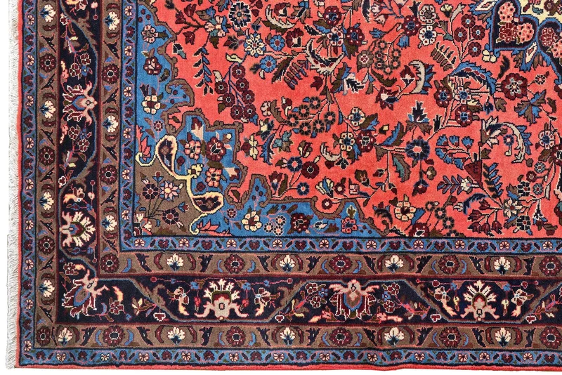 Mehreban · Handgeknüpft – Rot, 295x213 cm